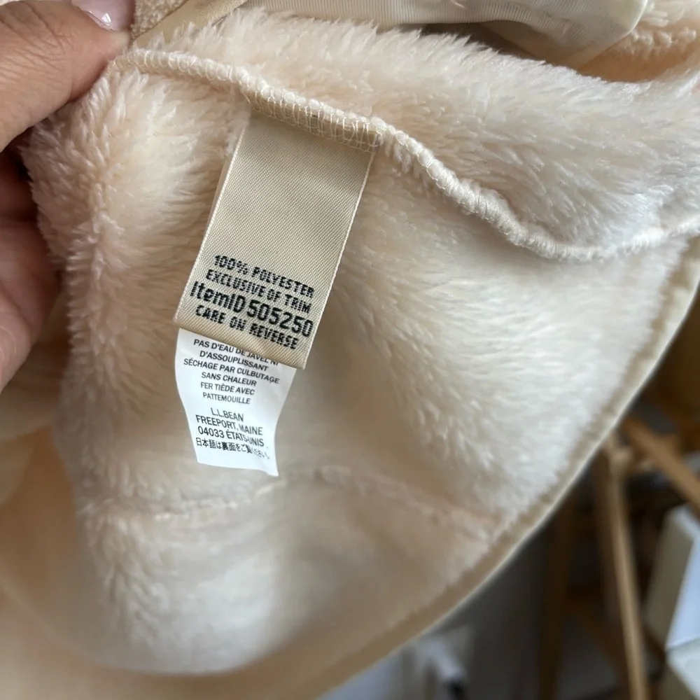 Women's L.L.Bean Hi-Pile Fleece Jacket - Picture 5 of 5